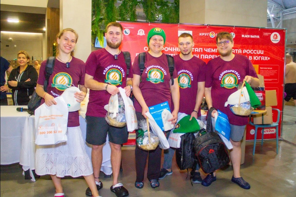 Призеры чемпионата парения в югах